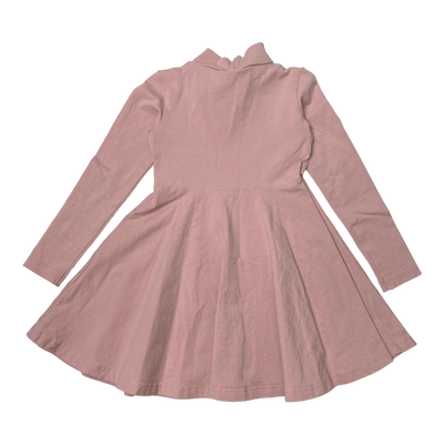 Gugguu turtleneck dress, pink | 92cm