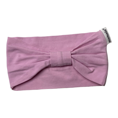 Metsola bow headwrap, pink | 38/40cm