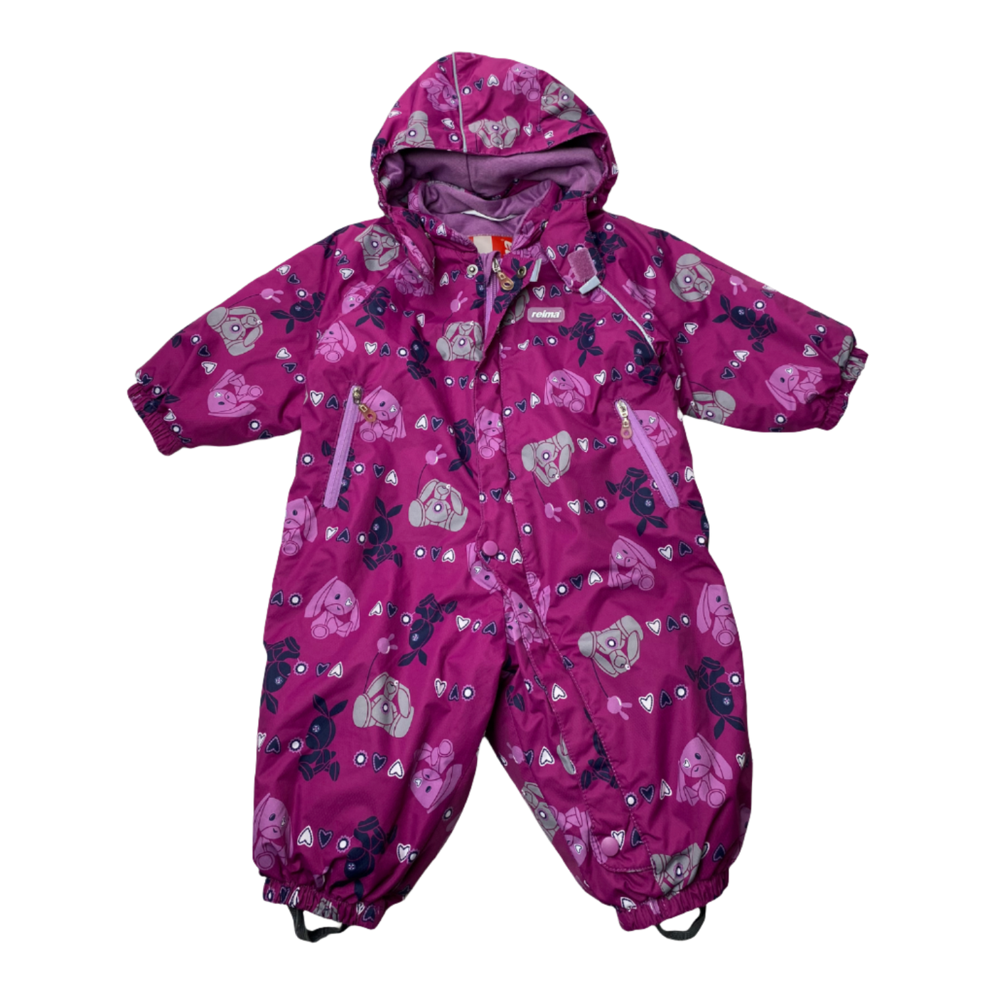 Reima temper winter overall, purple | 68cm