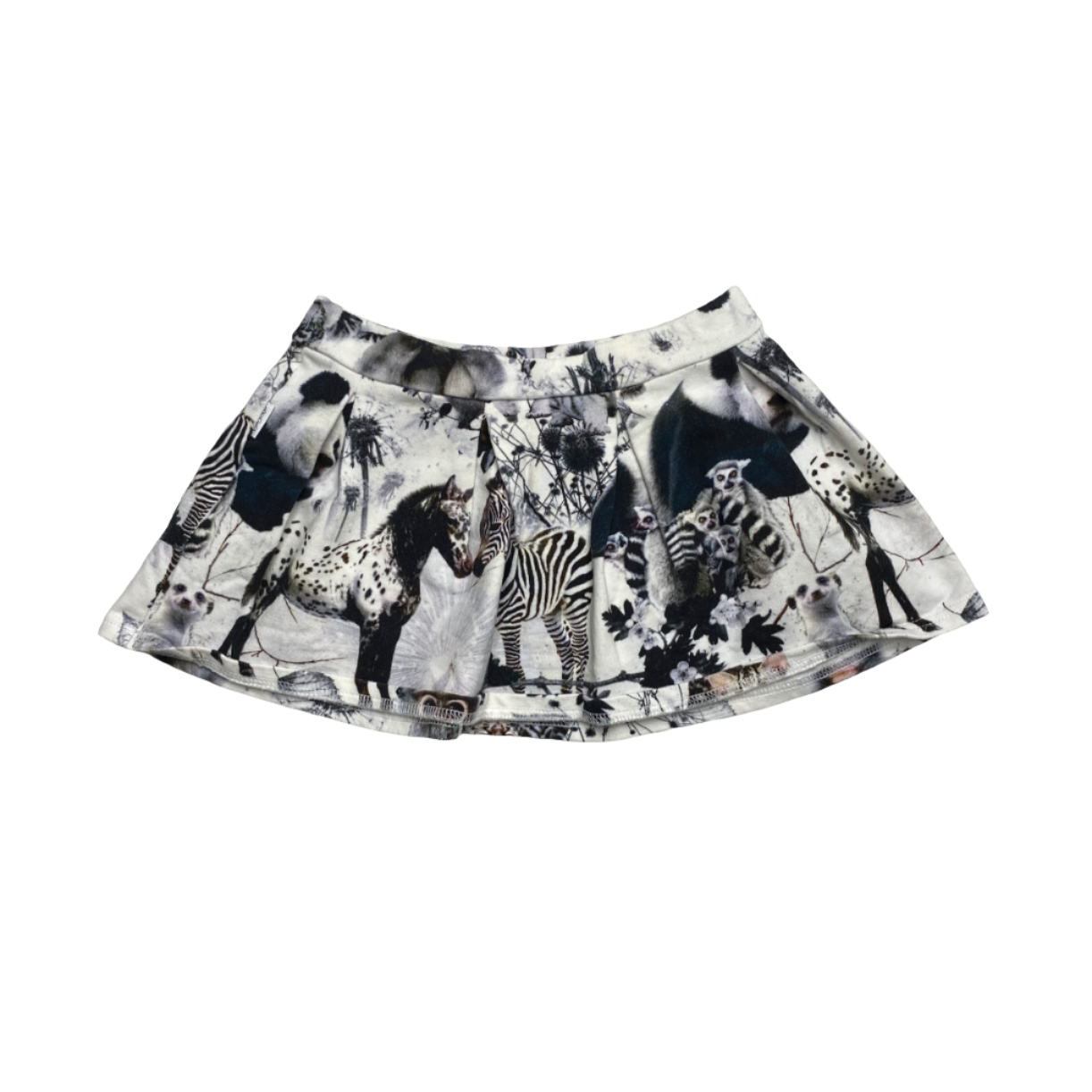 Gugguu sweat skirt, zebra | 98cm