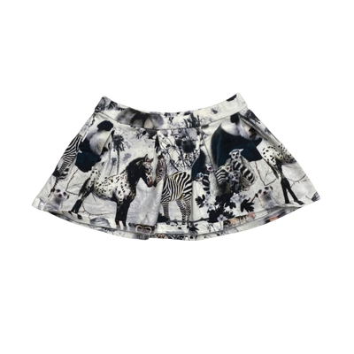 Gugguu sweat skirt, zebra | 98cm