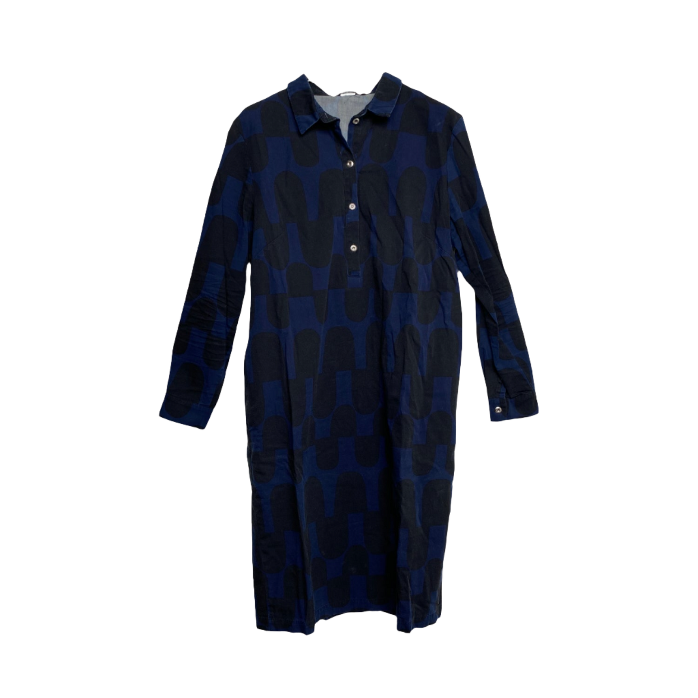 Marimekko Hoosi dress, midnight blue/black | woman 44