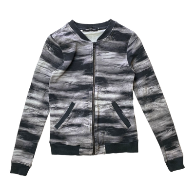 Uhana tricot bomber jacket, grey | woman XS