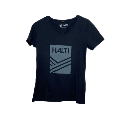 Halti t-shirt, black | woman S