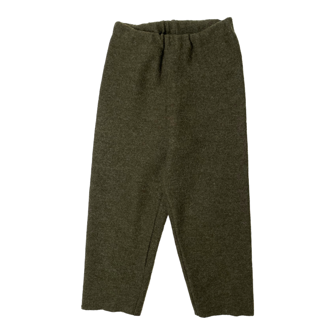 Mainio boiled wool pants, hunter green | 110/116cm