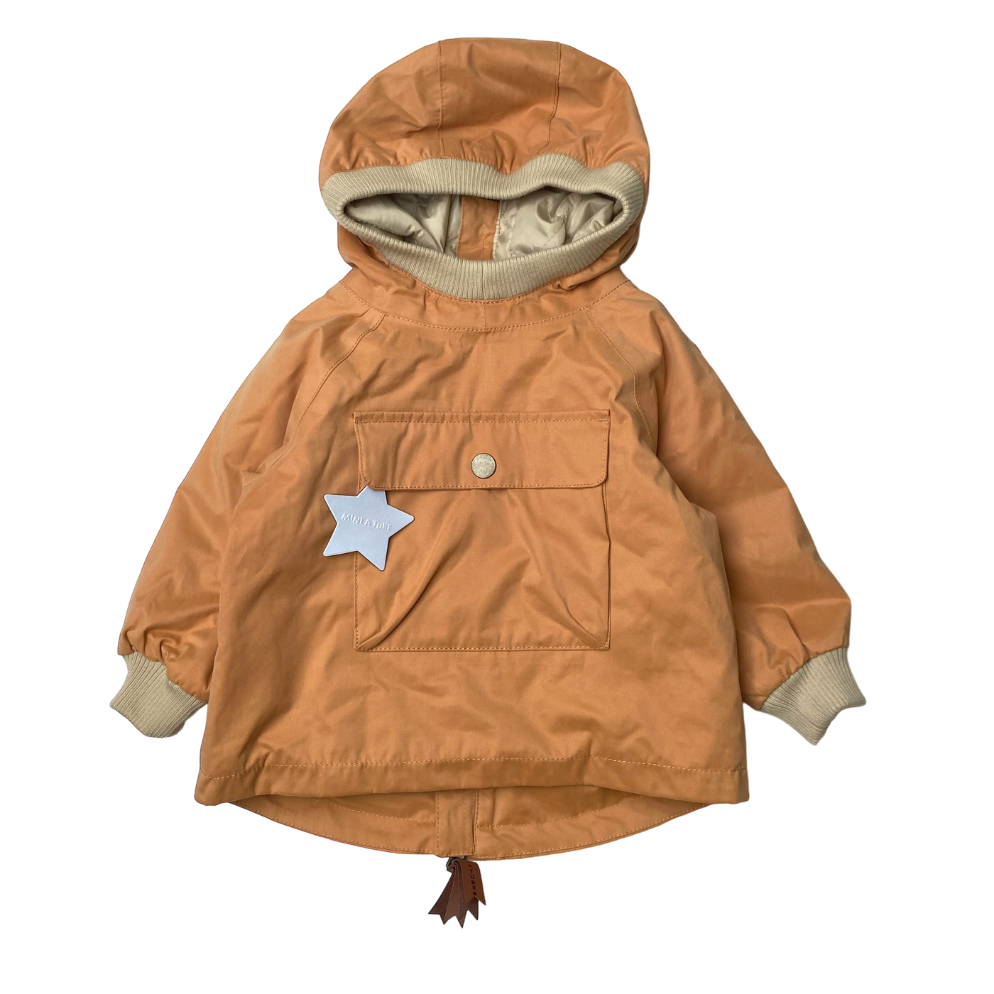 Mini A Ture baby vito spring anorak, light coral | 74cm