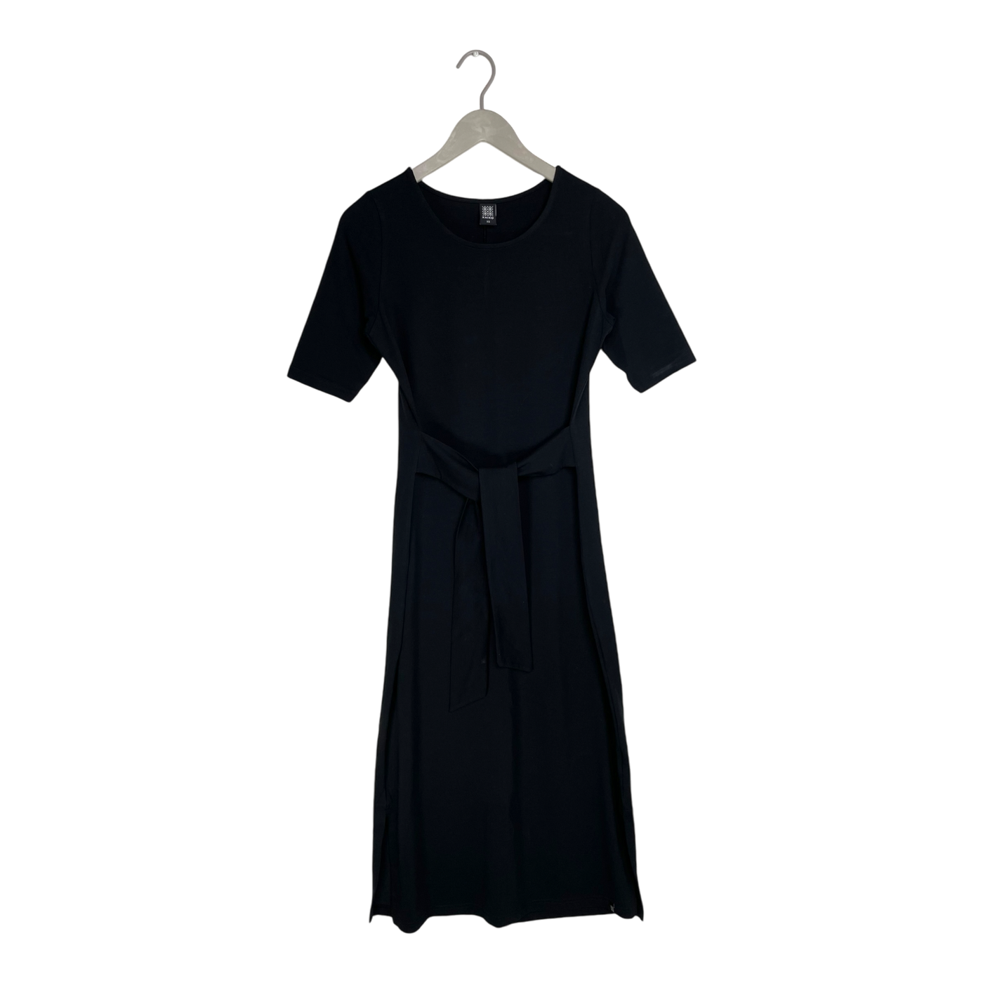 Kaiko t-shirt belted dress, black | woman XS