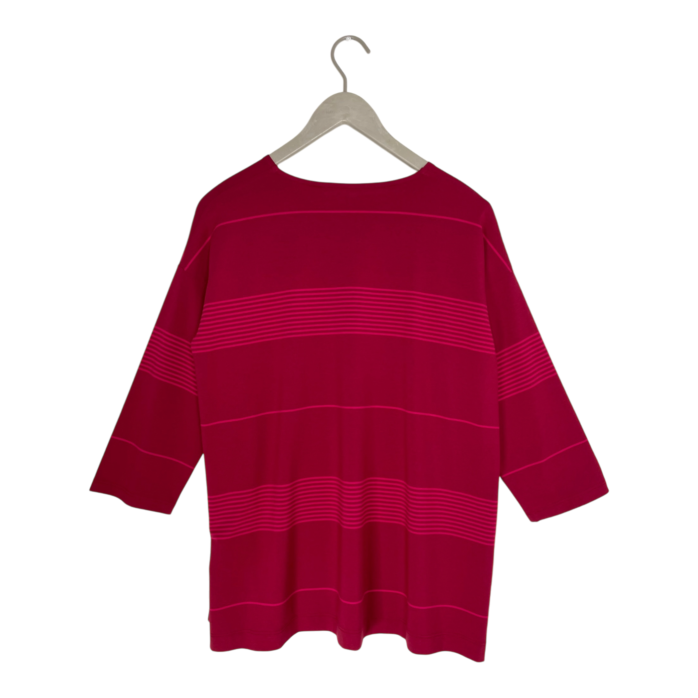 Falla pihta long tricot shirt, red stripes | woman S