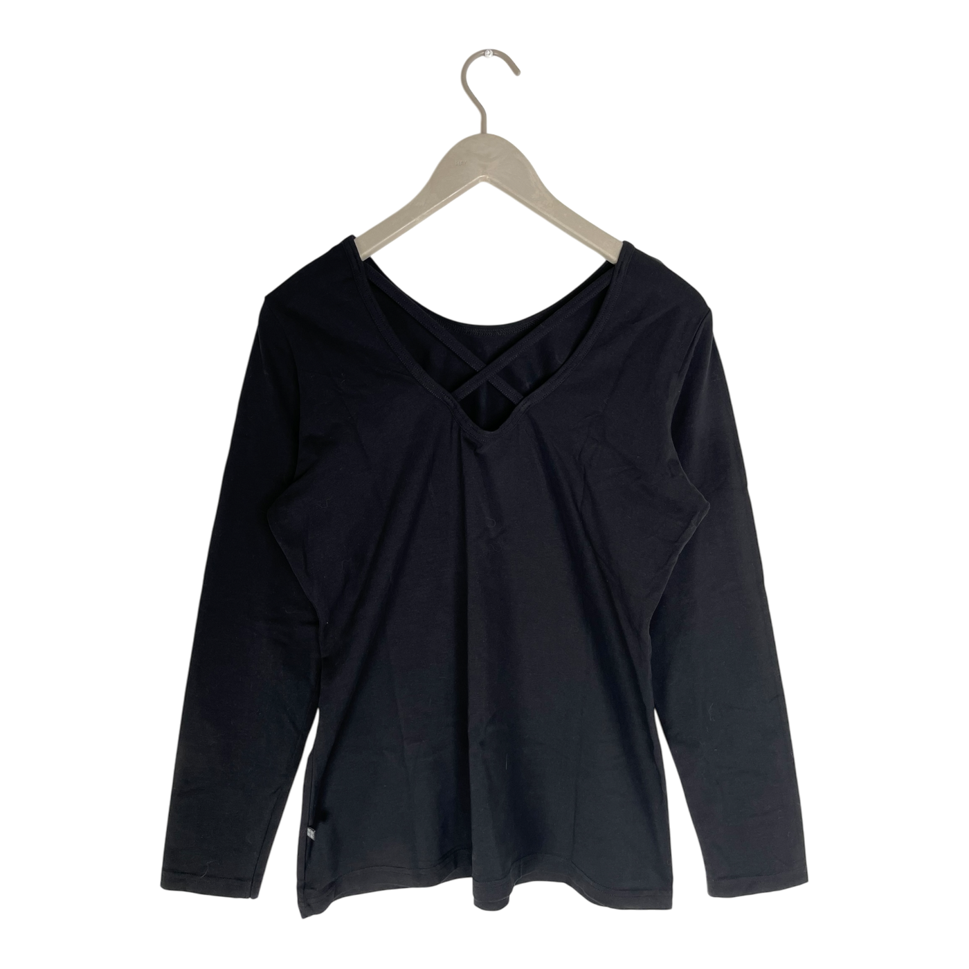 Kaiko cross shirt, black | woman L