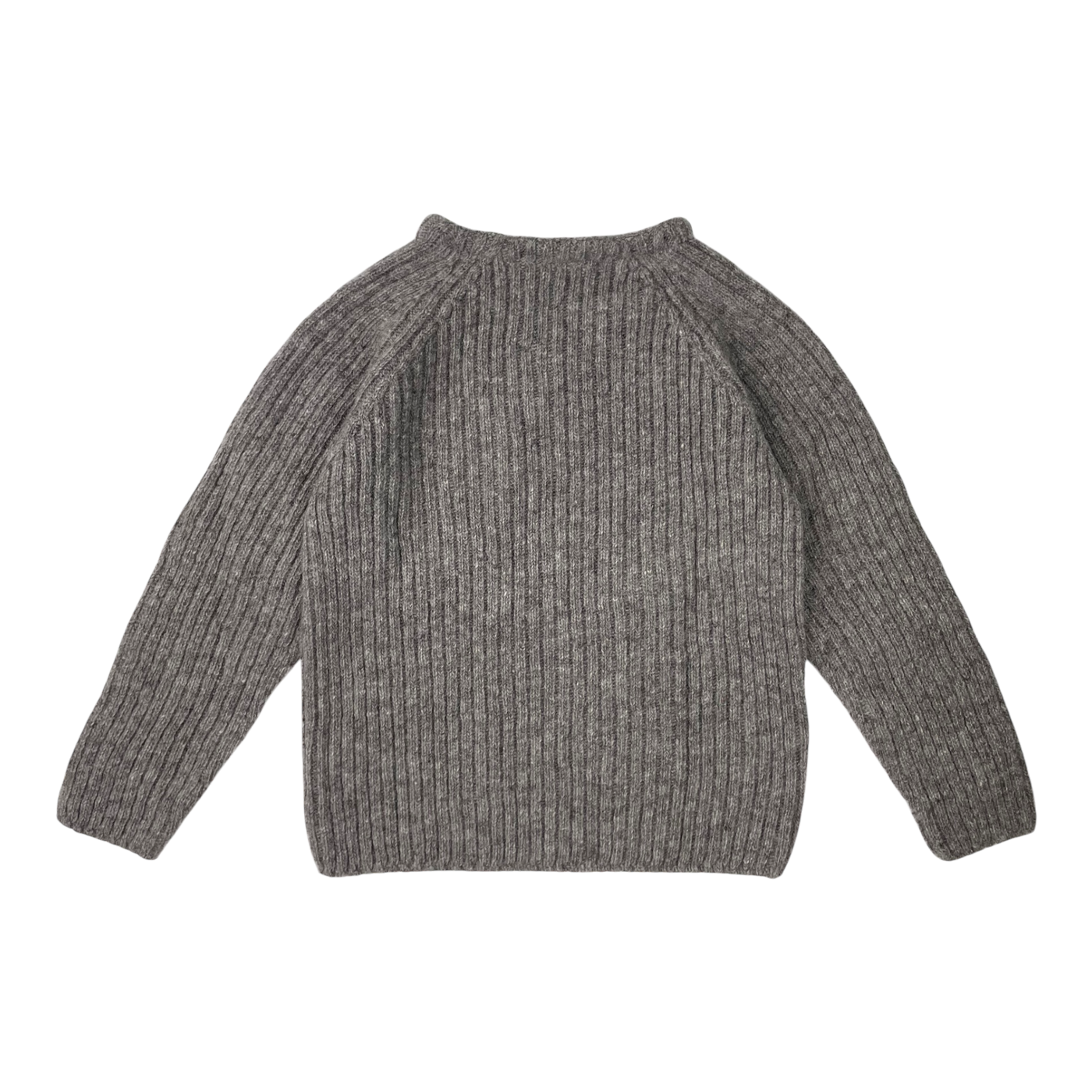 Ekta mikaela wool sweater, grey | 8y