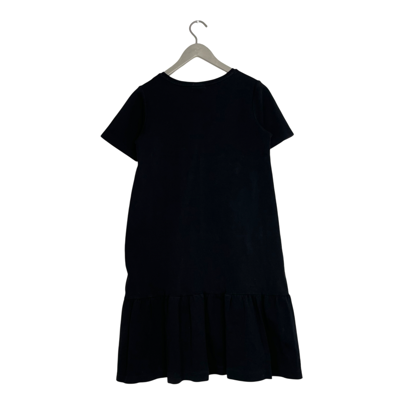 Kaiko ruffle t-shirt dress, black | woman XS