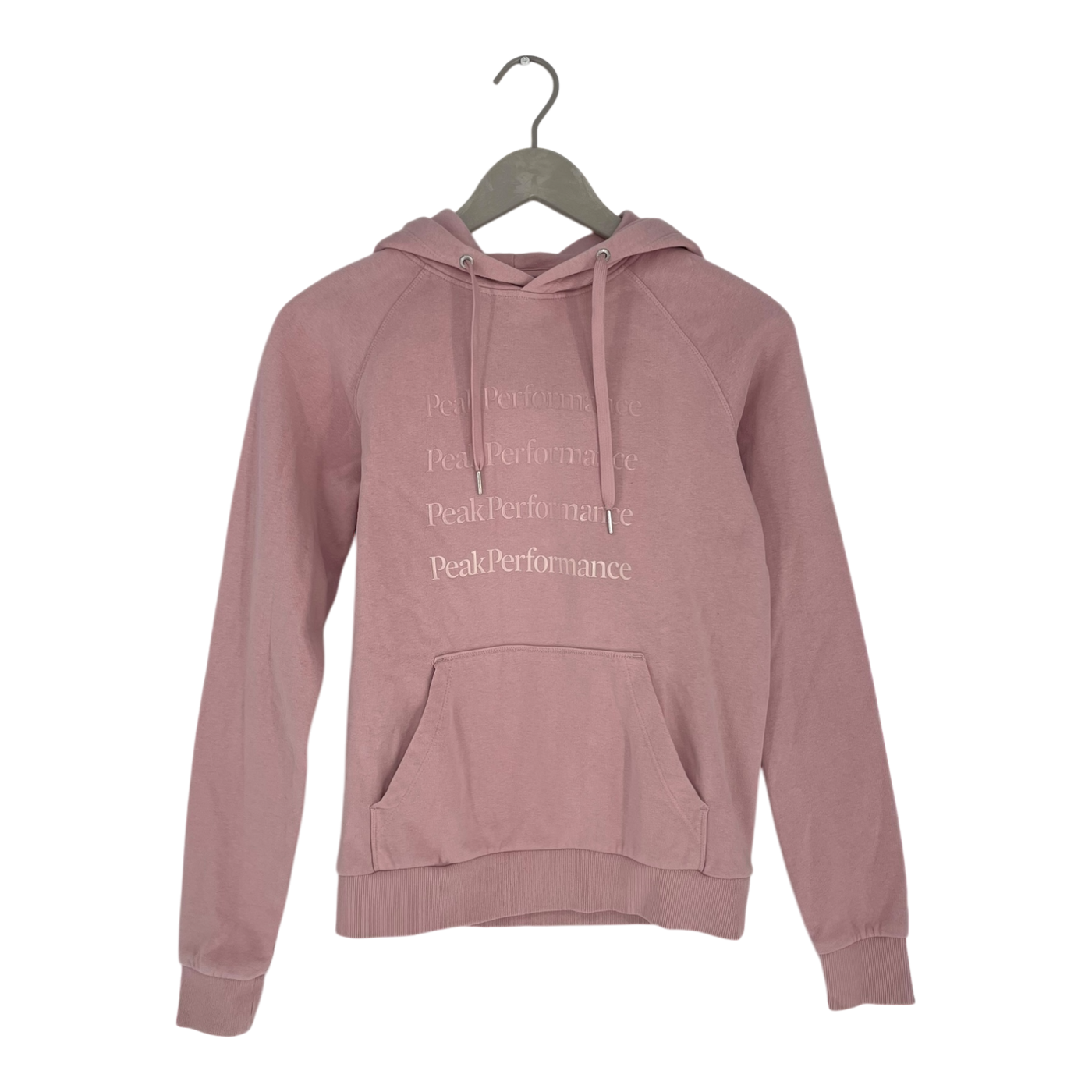 Peak Performance hoodie, salmon pink | woman S