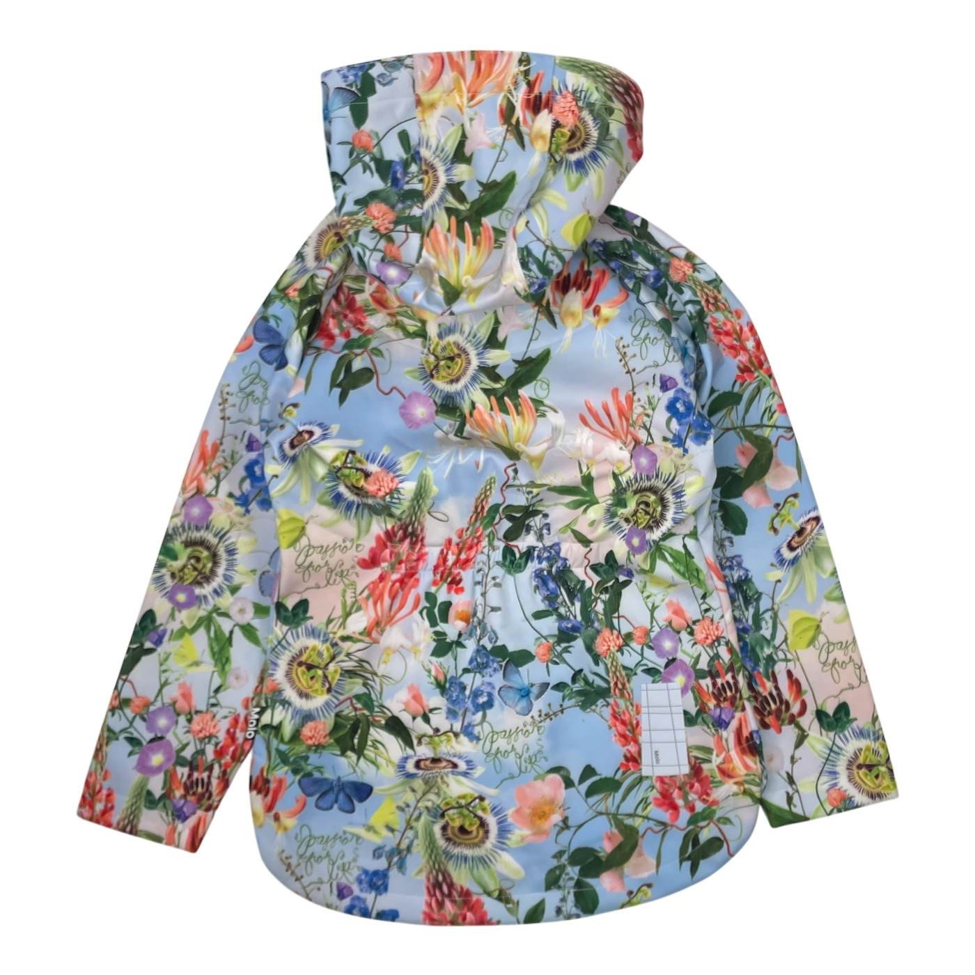 Molo hillary softshell jacket, flowers | 140cm