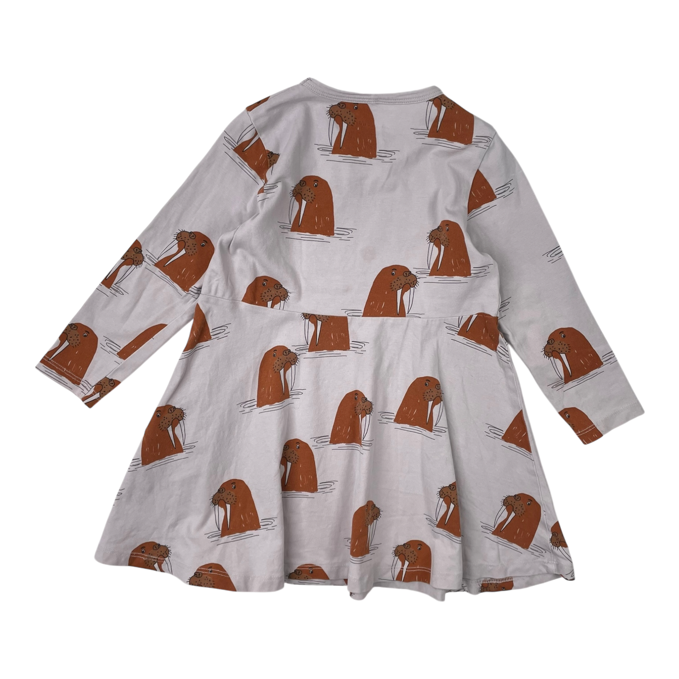 Mini Rodini dress, walrus | 92/98cm