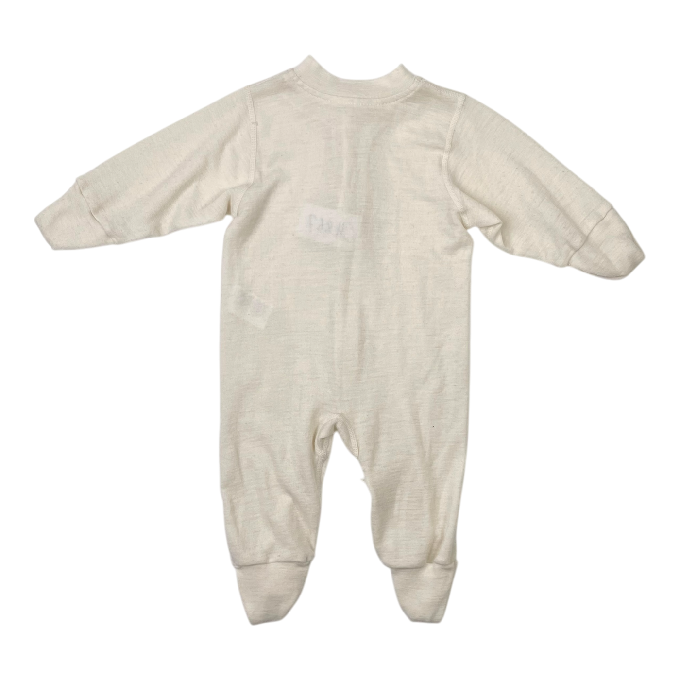 North Outdoor merino jumpsuit, white | 68/74cm