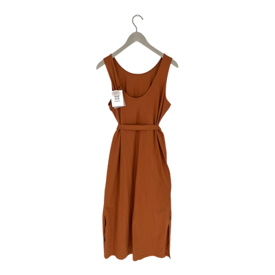 Kaiko tank midi dress, caramel brown | woman M