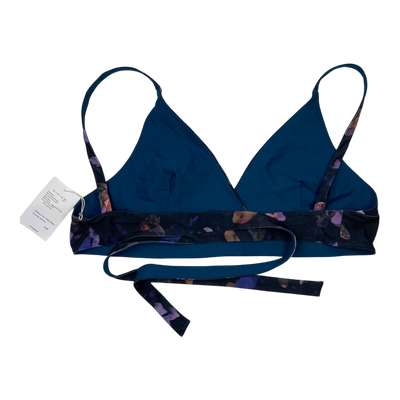 Morico bikini top, purple abstract | woman XXL