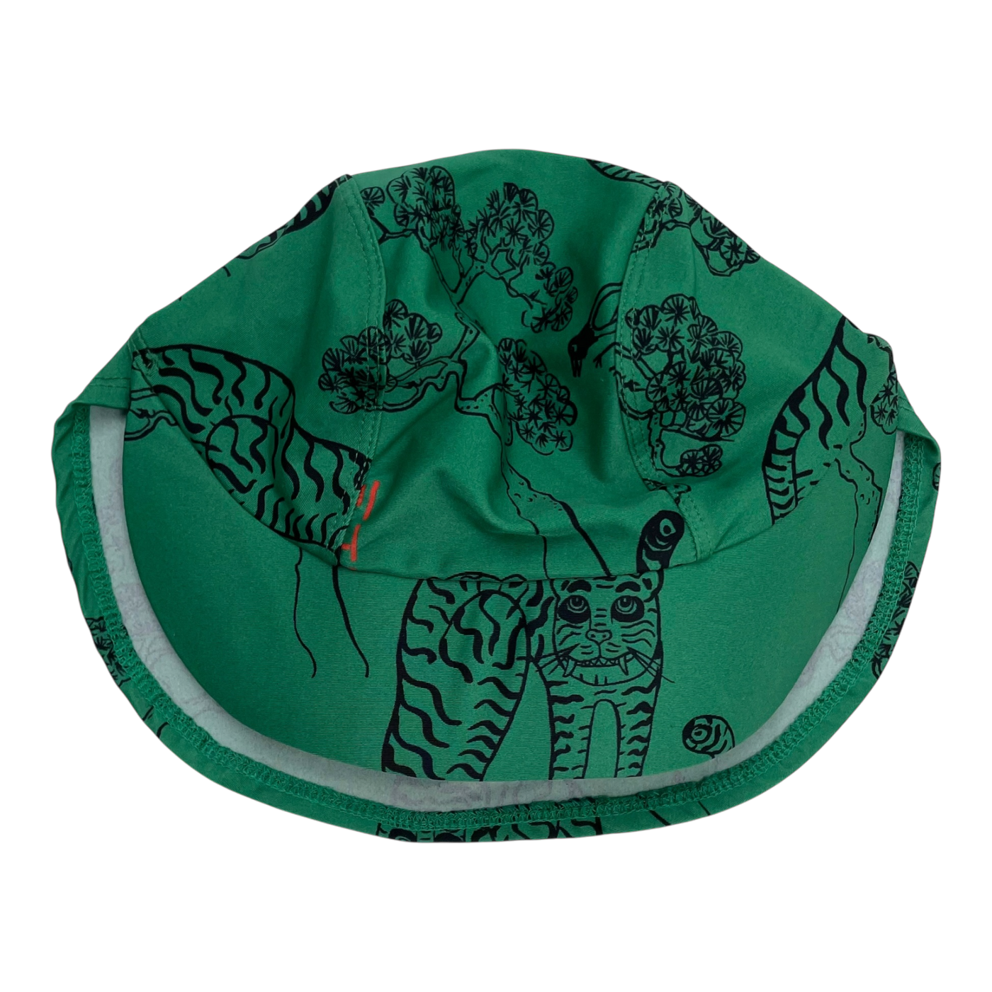 Mini Rodini sun hat, green | 48/50cm