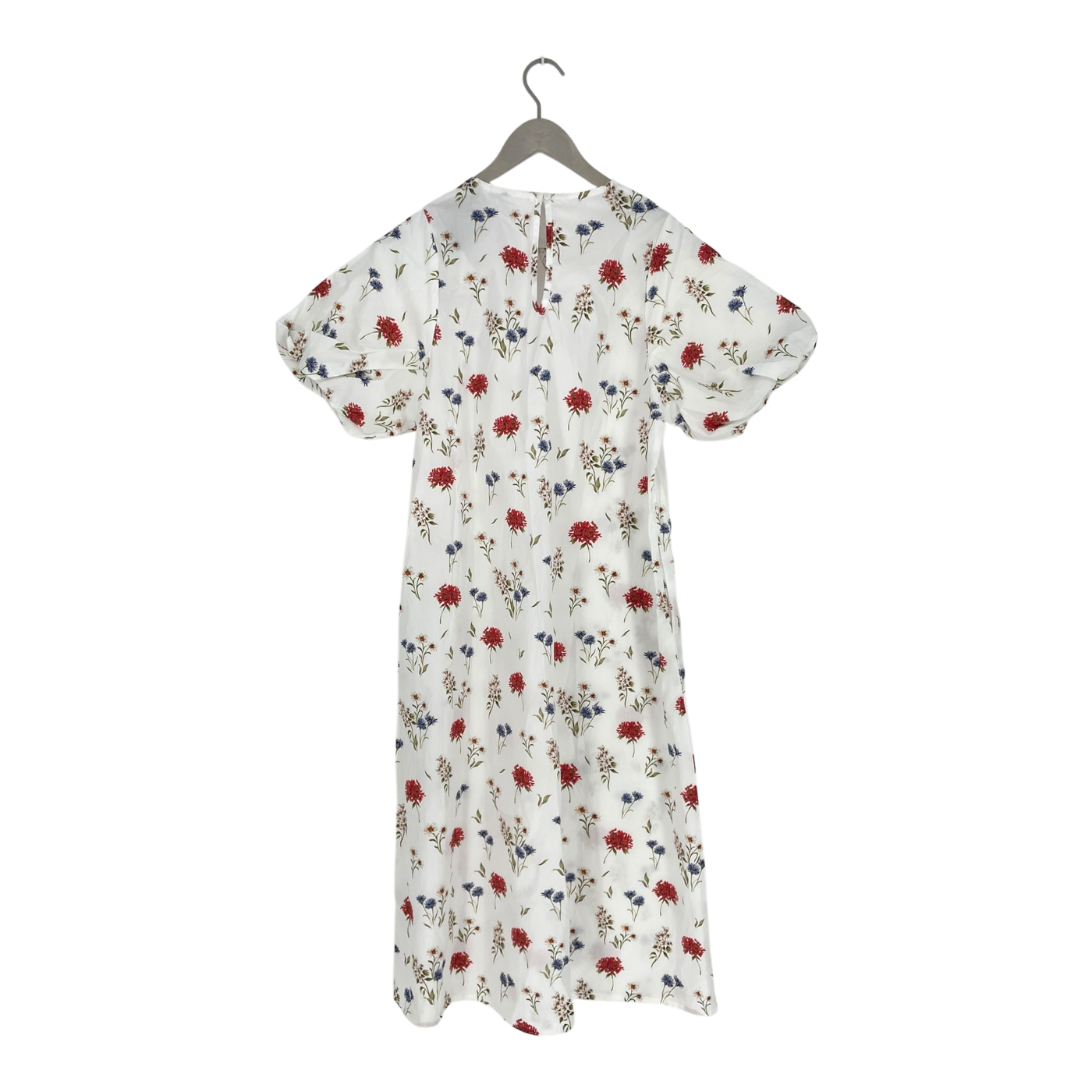 Riva Clothing puff-sleeved dress, kukkaketo | woman S