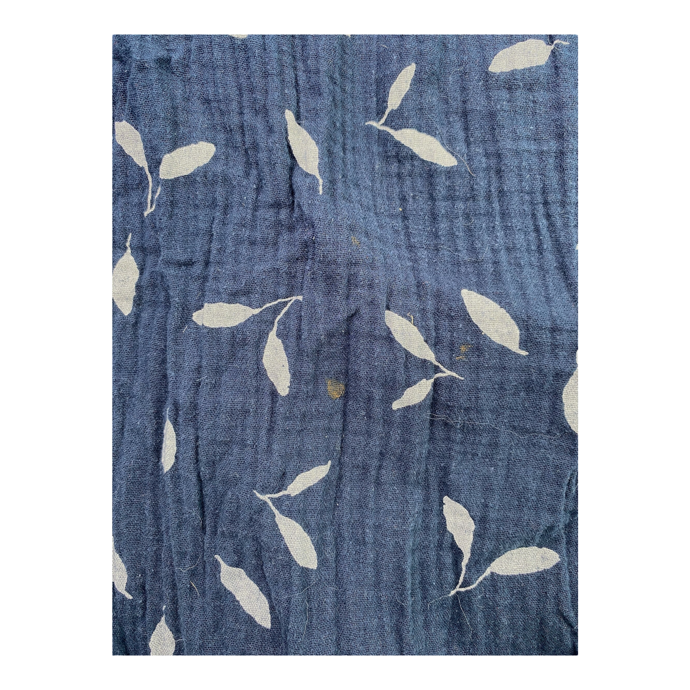 Kaiko muslin button dress, indigo wind | woman L