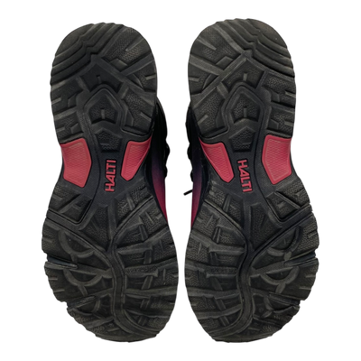 Halti trekking shoes, black/purple | 37
