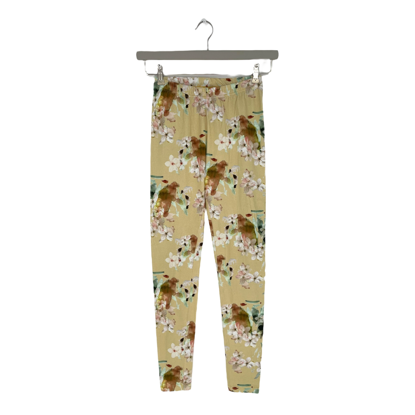 Kaiko leggings, yellow blossom | woman S