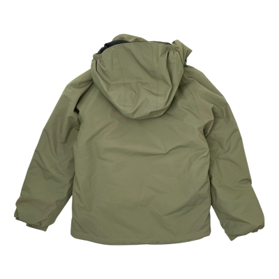 Isbjörn helicopter winter jacket, moss green | 122/128cm