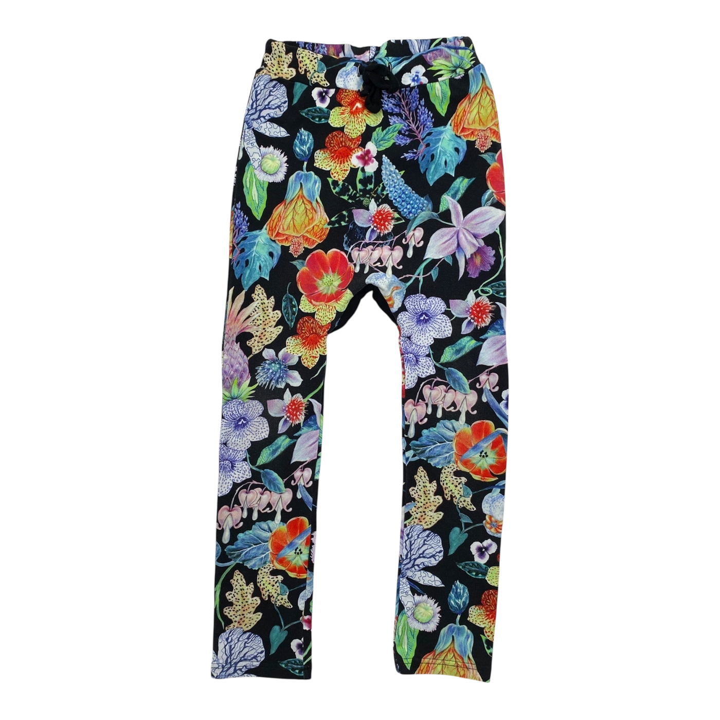 Vimma sweat pants, flowers | 140cm