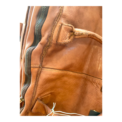 Harold's Bags travel bag XL, cognac