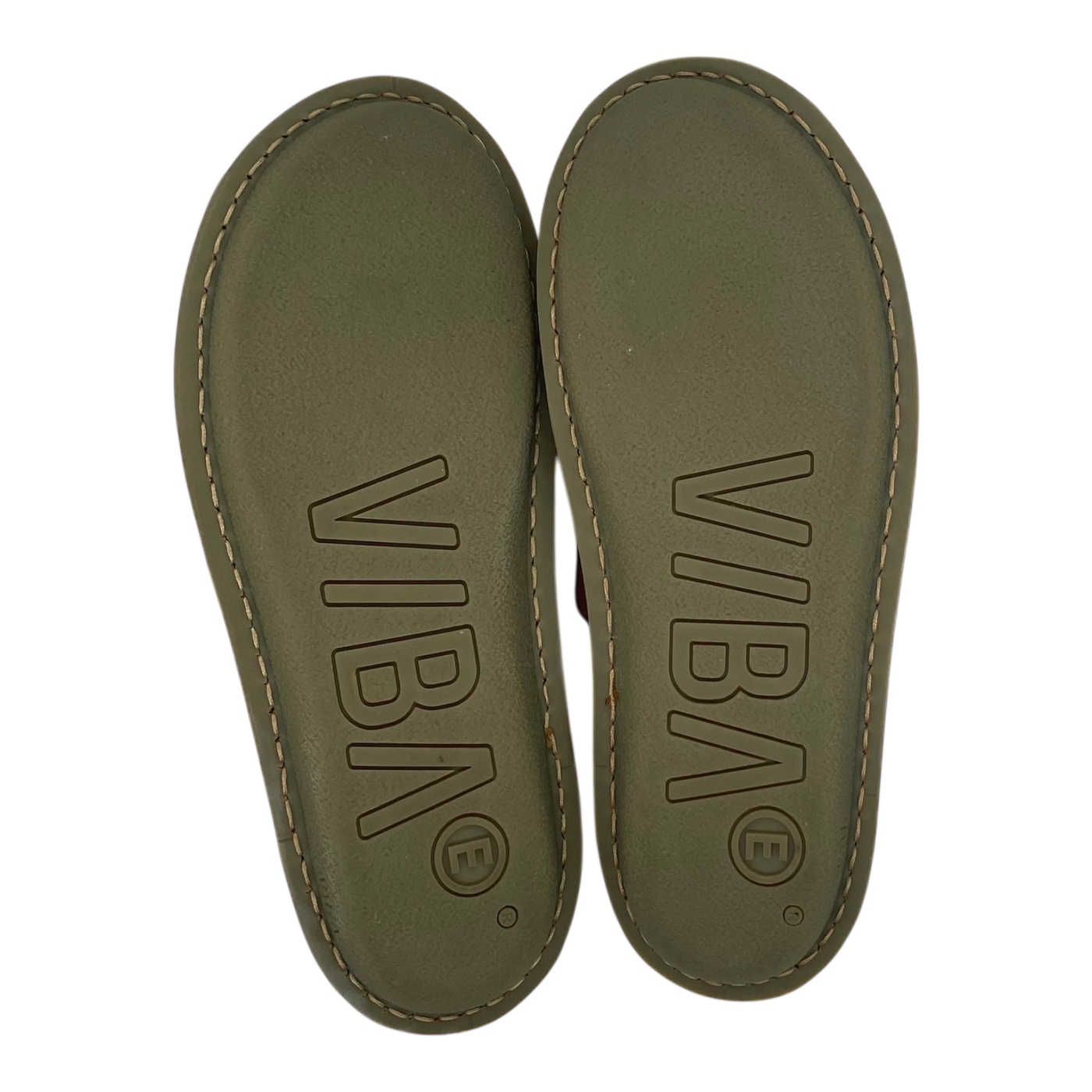 VIBAe Roma leather slippers, cognac brown | 45