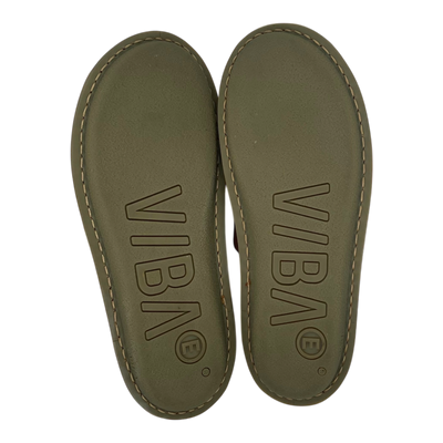 VIBAe Roma leather slippers, cognac brown | 45