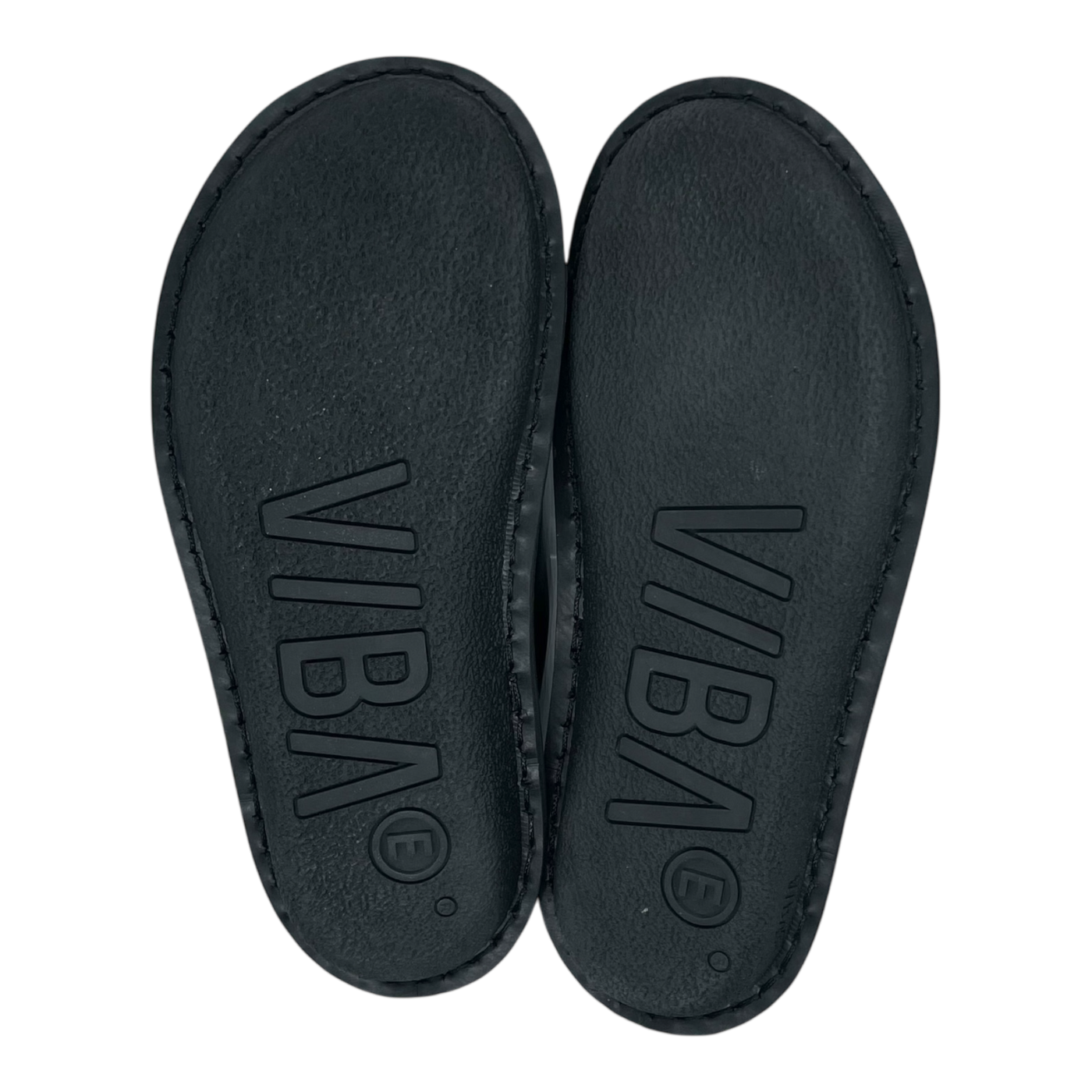 VIBAe Roma leather slippers, preto black | 43