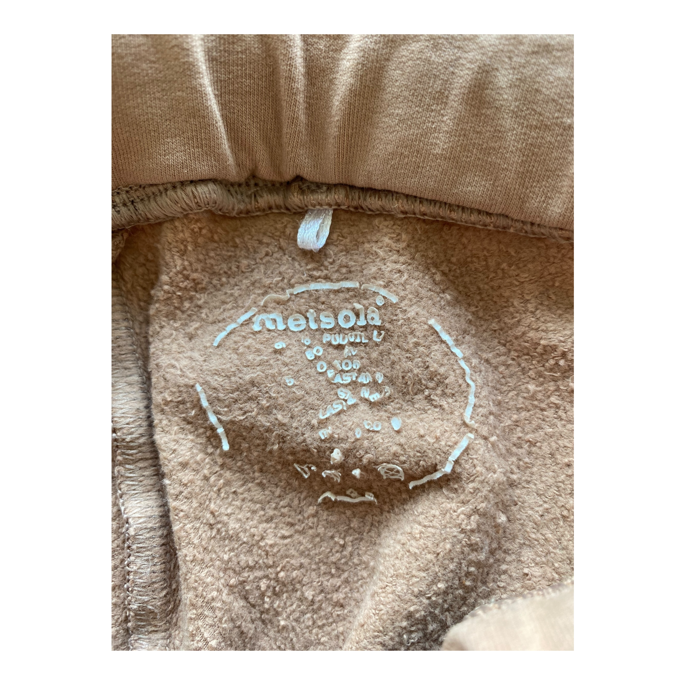 Metsola sweatpants, tan | 86/92cm