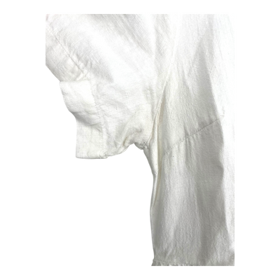 R-Collection linen dress, white | woman XS