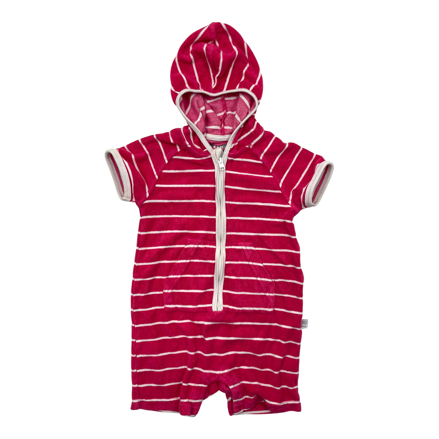Reima oahu terry overall, stripes | 80cm