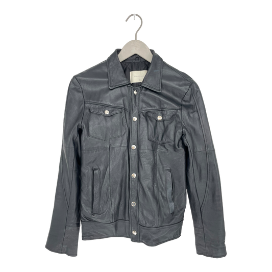 Deadwood leather jacket, black | woman 36