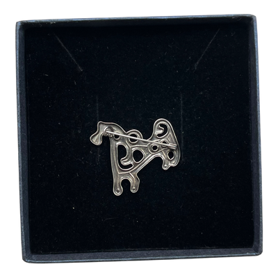 Kalevala Koru suomussalmi horse brooch, silver