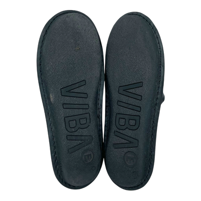 VIBAe Roma leather slippers, preto black | 47