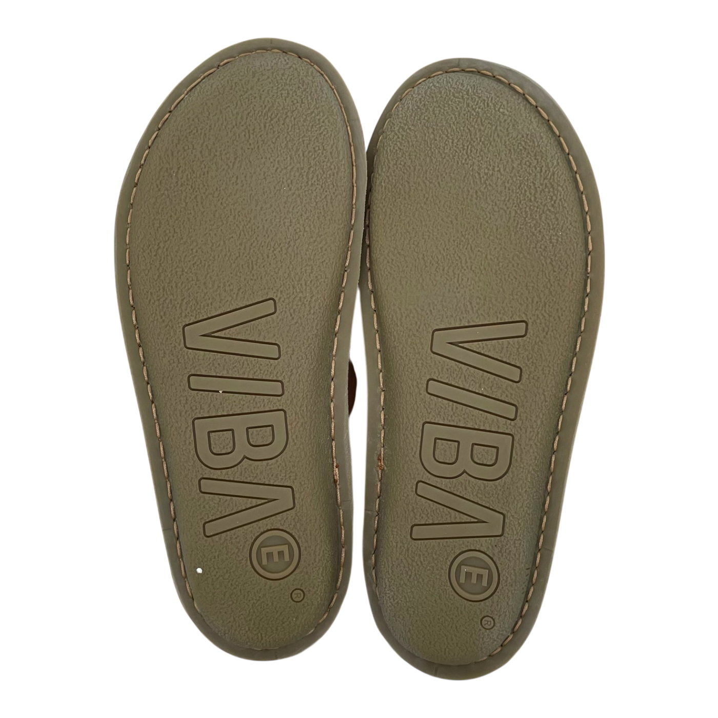 VIBAe Roma leather slippers, fawn tan | 44