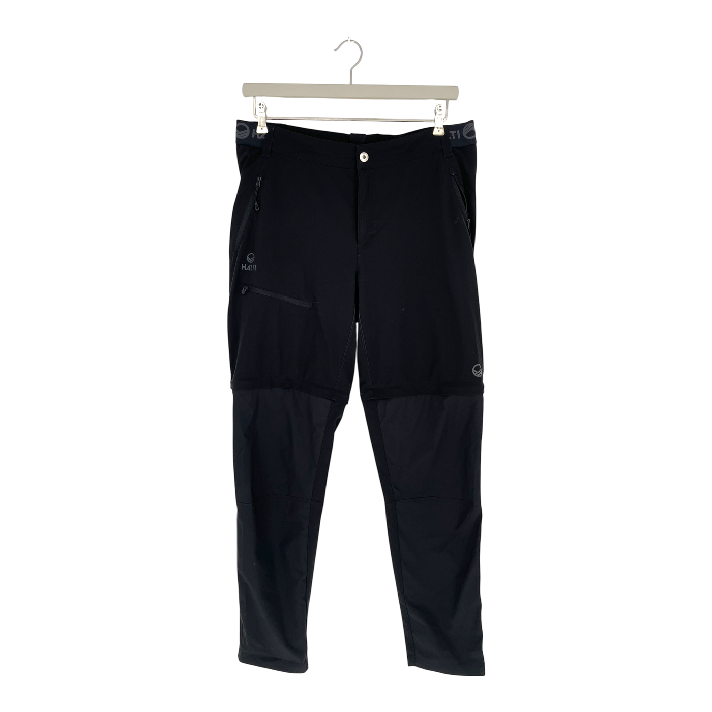 Halti zip-off pants, black | woman 42