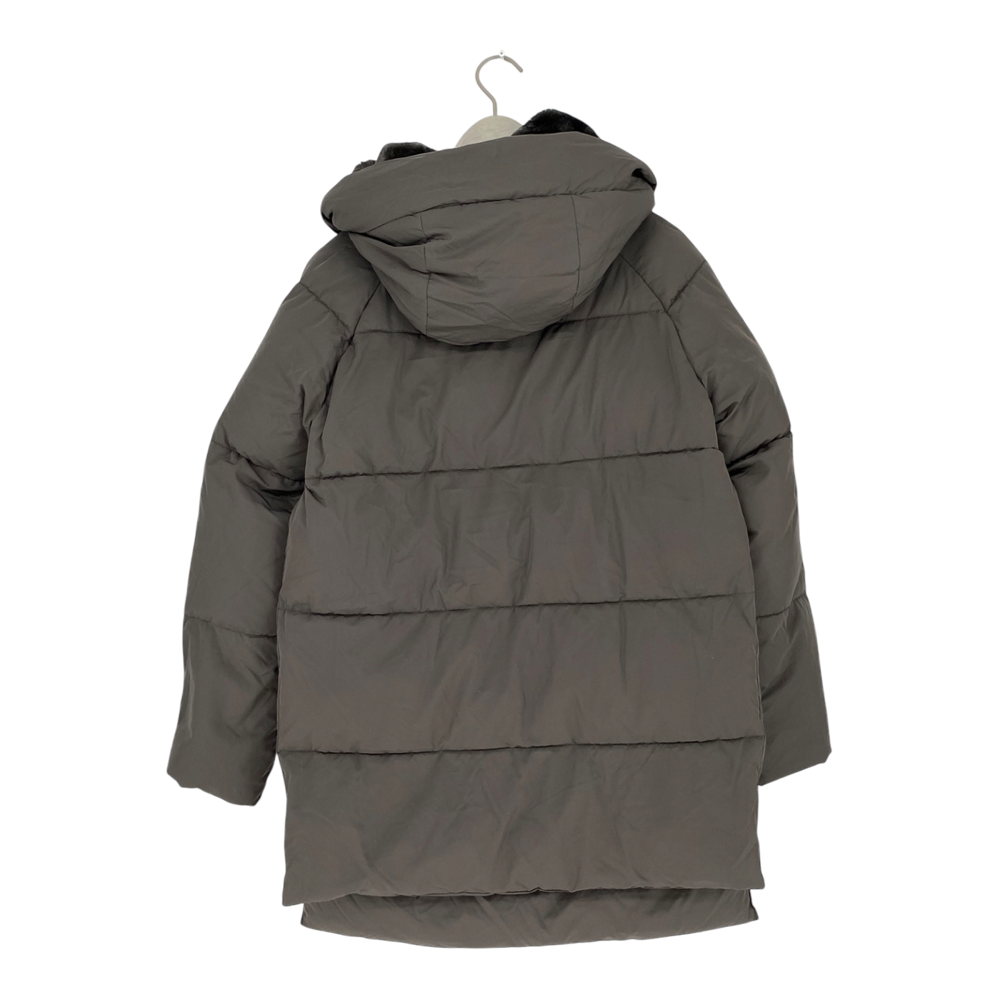 Embassy of Bricks and Logs Lyndon down jacket, grey / brown | woman M
