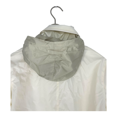 Embassy of Bricks and Logs reykjavik rain jacket, cream white | woman S