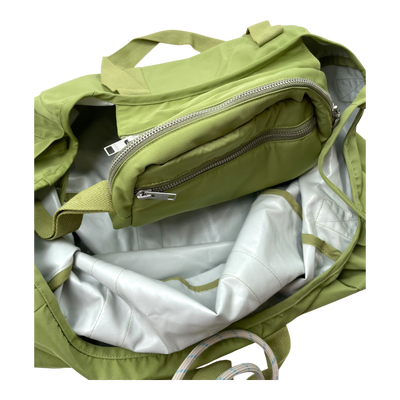 Embassy of Bricks and Logs turin orga bag, green | onesize