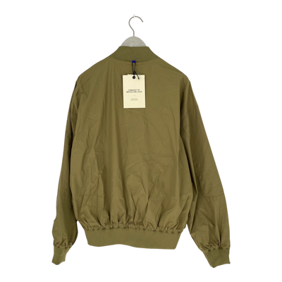Embassy of Bricks and Logs khudi bomber jacket, moss green | unisex L