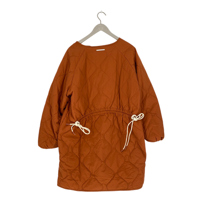 Embassy of Bricks and Logs siena quilted coat, ocre | woman S