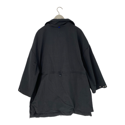 Embassy of Bricks and Logs vista raincoat, black | unisex S