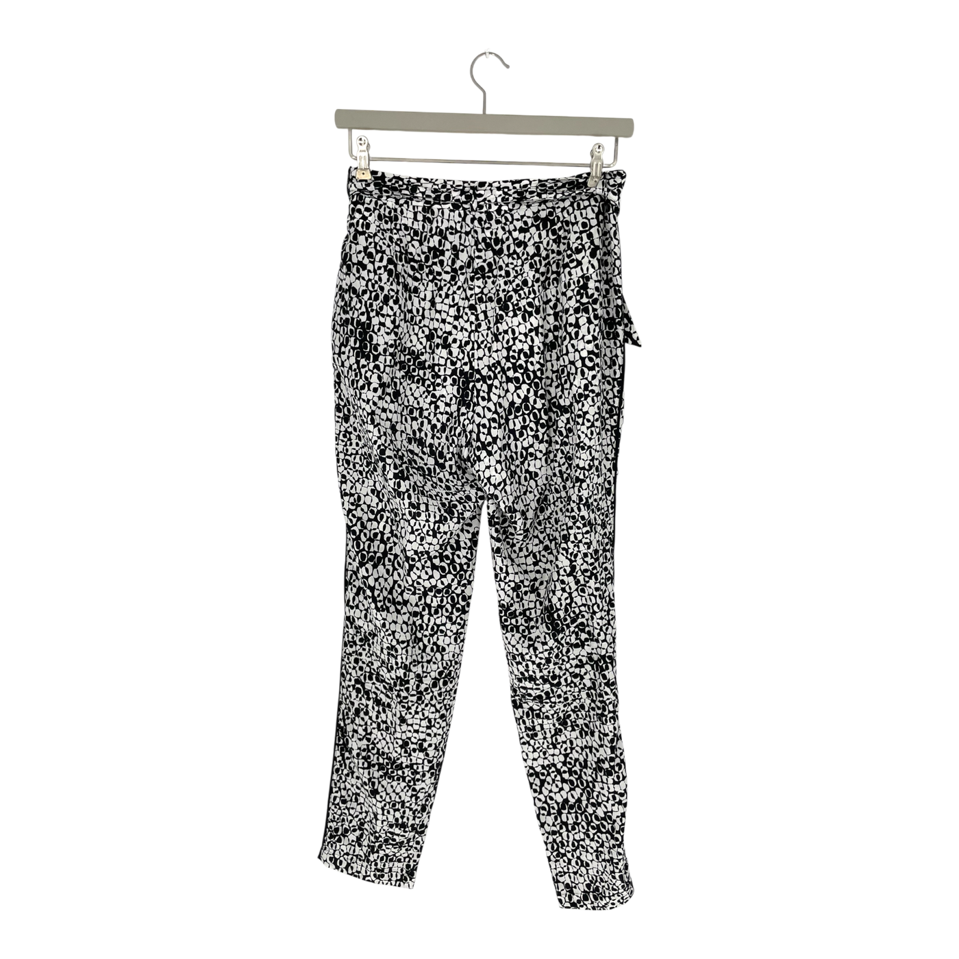 Filippa K silk pants, black/white | woman L