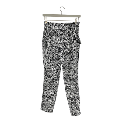 Filippa K silk pants, black/white | woman L