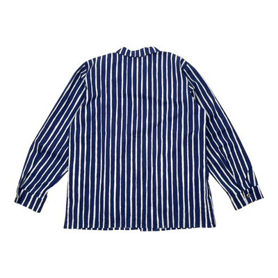 Marimekko jokapoika shirt, blue and white | 128-134cm