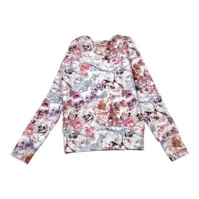 Gugguu sweatshirt, flower | 140cm